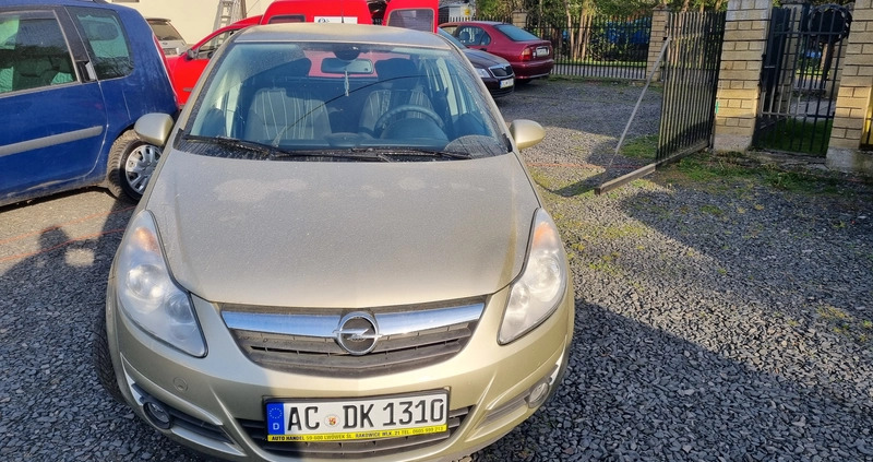 Opel Corsa cena 12800 przebieg: 120300, rok produkcji 2009 z Dąbrowa Tarnowska małe 106